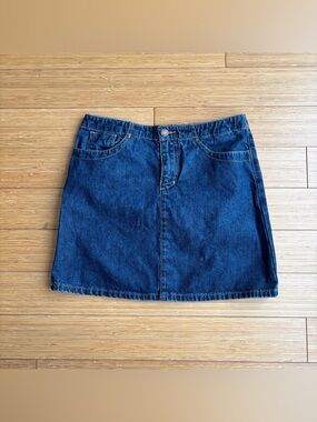 Y2K vintage American Eagle denim mini skirt
